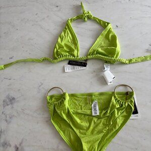Vitamin A - Green Bikini - Size 12/D cup - NWT